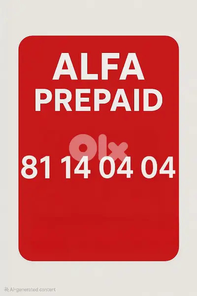 Golden number 81 14 04 04