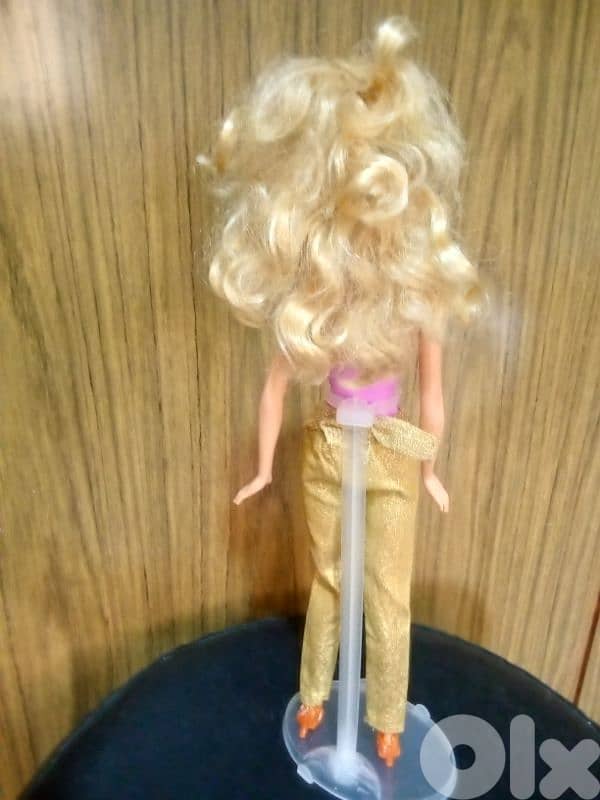 Barbie LOVE HORSE Glitter molded wearing as new doll, bend legs+Shoes 3
