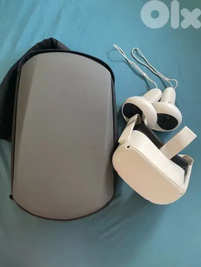 Meta Quest 2 VR Headset (Like New) + 4 Games + Premium Carrying Bag