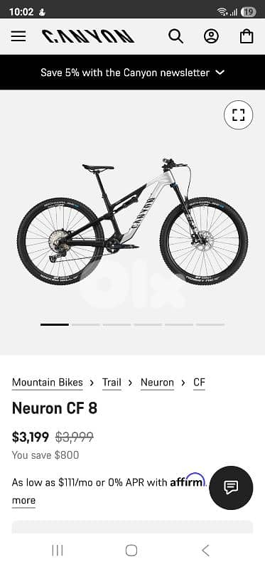 Canyon Neuron CF8 2024 4