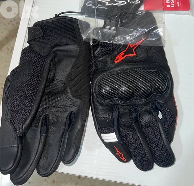alpinestars SMX-1 Air V2 gloves 0