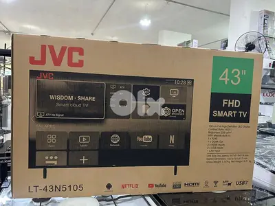 شاشة JVC 43 انش