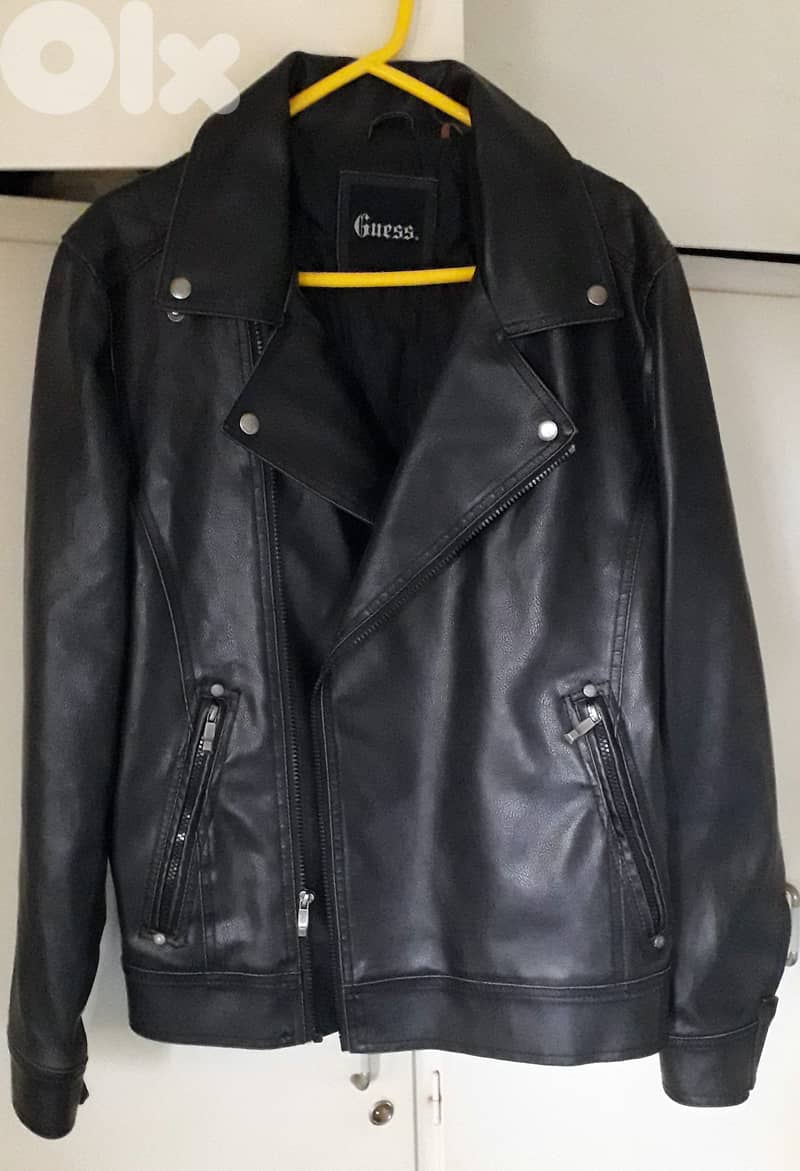 Guess leather jacket 0