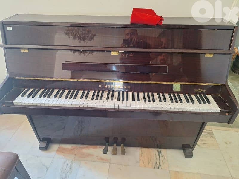 piano Hoffman like new 3 pedal tuning warranty 0