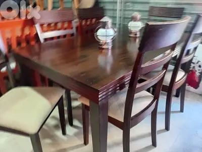 طاةلي ٦كراسي شبه جديد