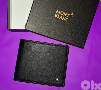 High Quality MONT BLANC wallet best gift (لا يمكن تفريقها عن الاصلية)