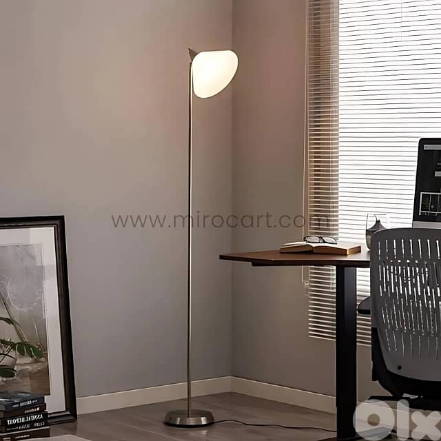 Adesso Swivel Floor Lamp – 360° Shade & 180cm Height for Task Lighting 1