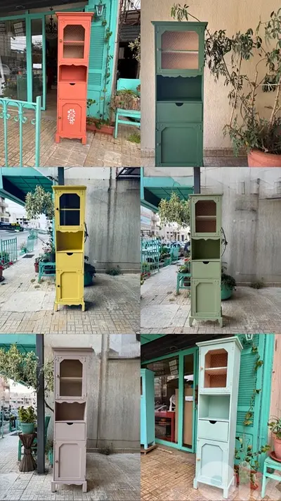 rustic cabinet