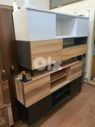 طاولات TV جديدة جاهزة و حسب الطلب (HIGH QUALITY)