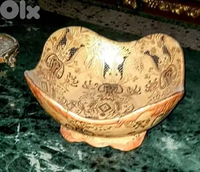 زبدية ديكور خزفية مزخرفة – تحفة فنية شرقية