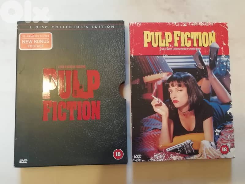 Pulp fiction 2 discs collectors edition DVDs 0