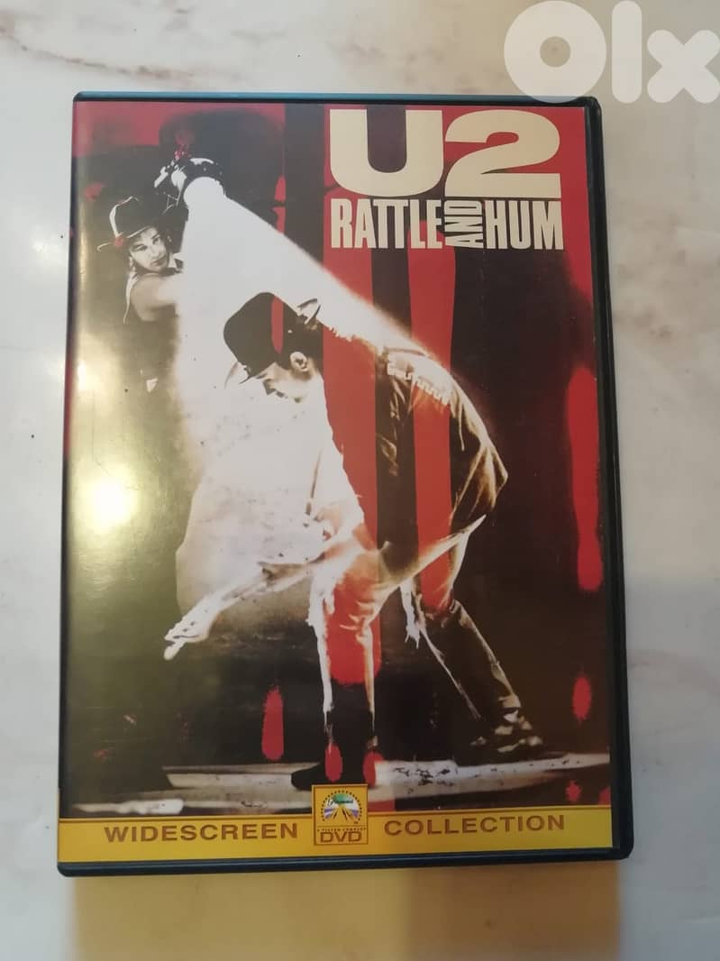 U2 Rattle and hum DVD 0