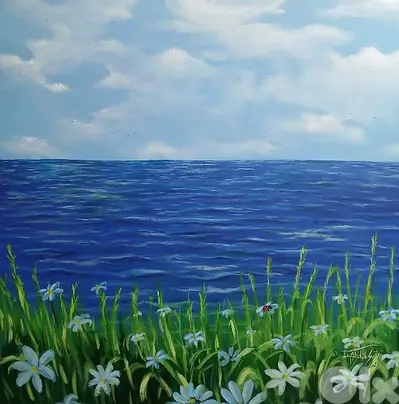 sea painting