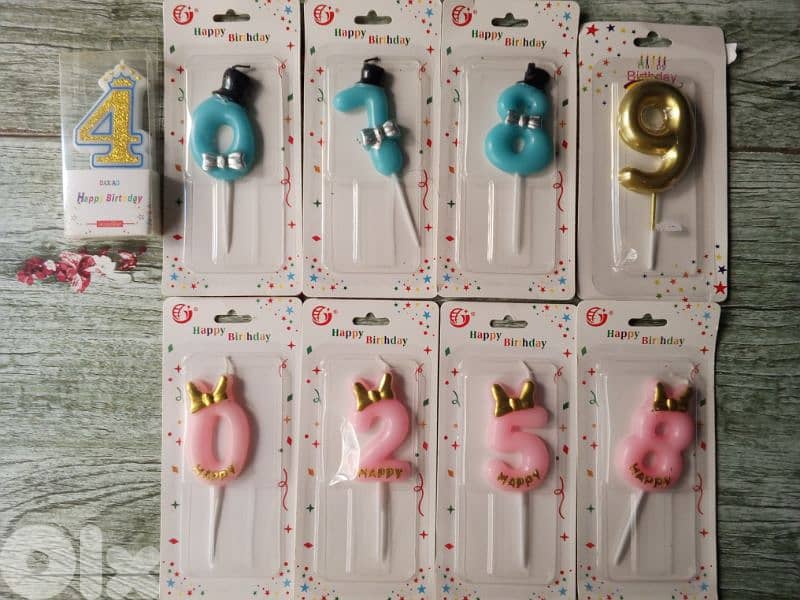 unique party candles 5