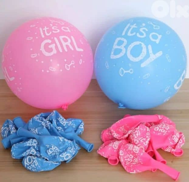 gender reveal party supplies 13