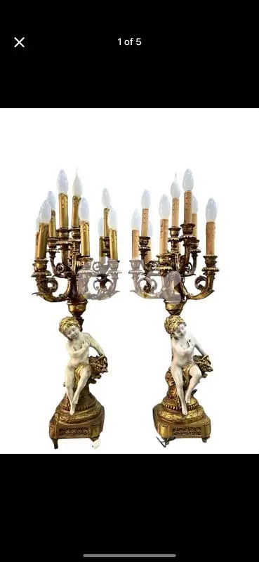 pair frensh lampadaire status لمبادير عدد ٢ فرنسي ولا اروع مميزين