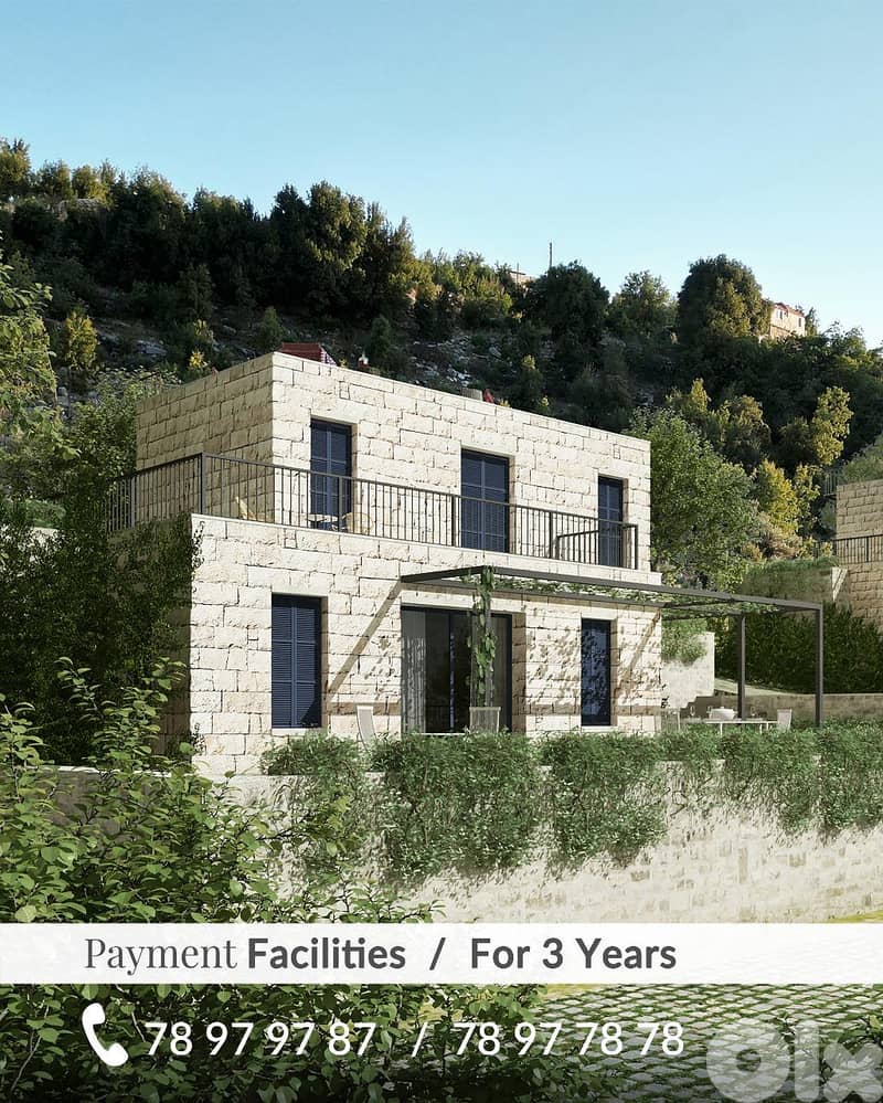 RWB178PK - Stone house for sale in Mechmech Jbeil 0