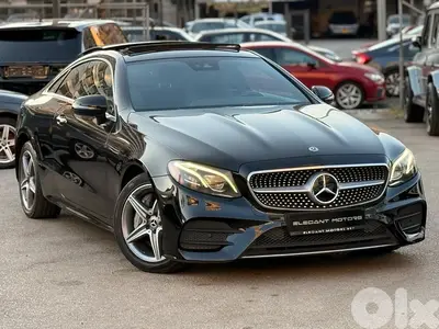 Mercedes-Benz E-Class 2018 COUPE AMG package