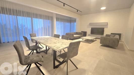 Modern Furnished Apartment with 50m² Terrace for Rent in Ain Aar