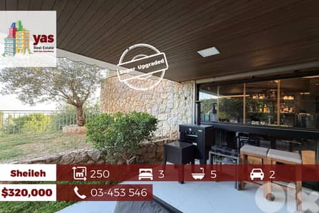 Sheileh 250m2 | 80m2 Garden | super Upgraded | Sea View | Catch | BB |