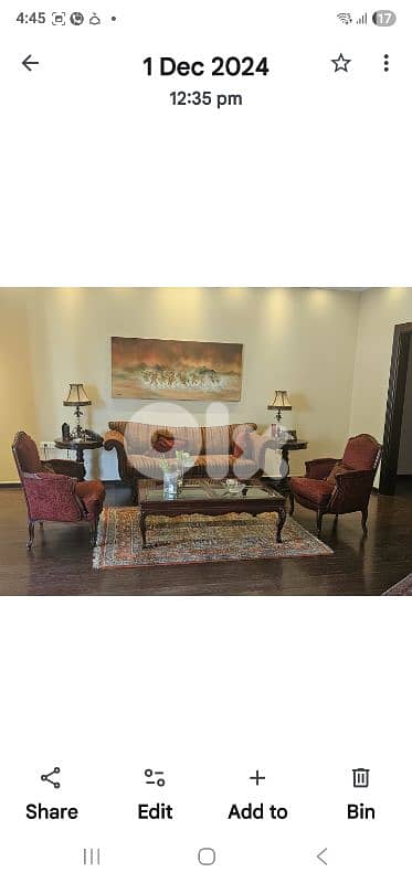 2 salons and one dining room 2