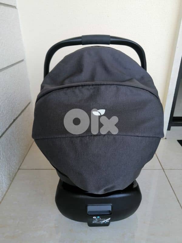 joie car seat 1st stage: birth to 15 months. birth to 13kg. with base 2