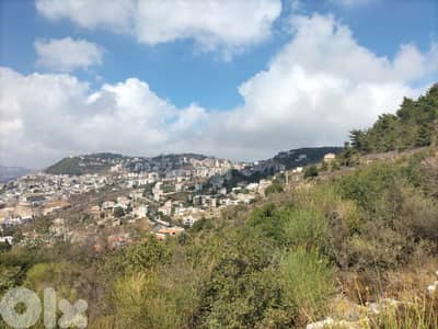 7,831 SQM Land in Bkhechtay, Aley Overlooking the Mountains