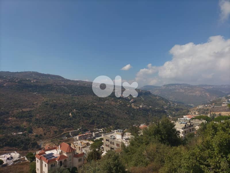 7,831 SQM Land in Bkhechtay, Aley Overlooking the Mountains 2