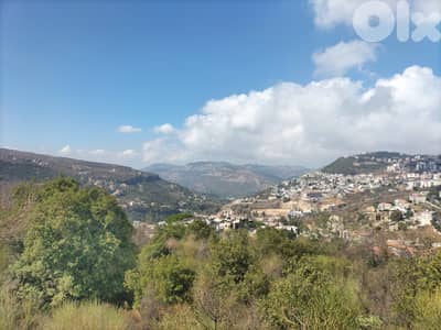 7,831 SQM Land in Bkhechtay, Aley Overlooking the Mountains