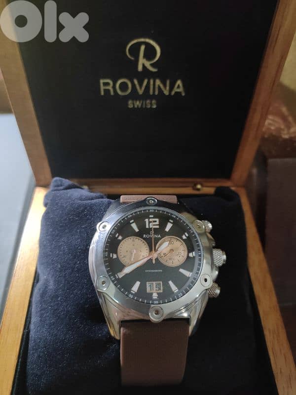 ROVINA cronograph swiss made 0