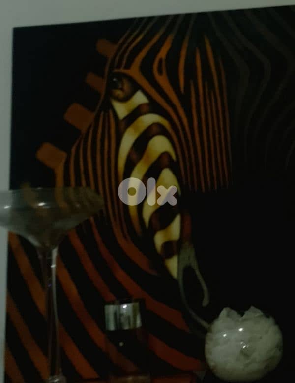 zebra painting for 200 0