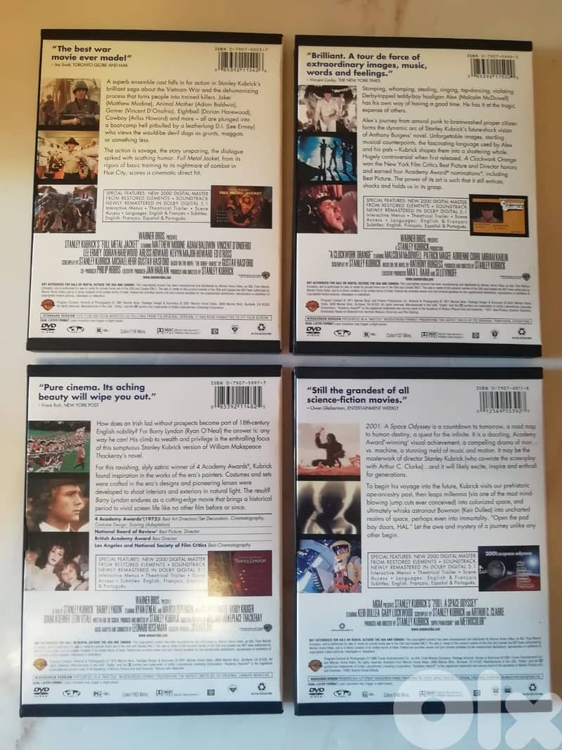 Stanly Kubrick 4 DVD collection 3