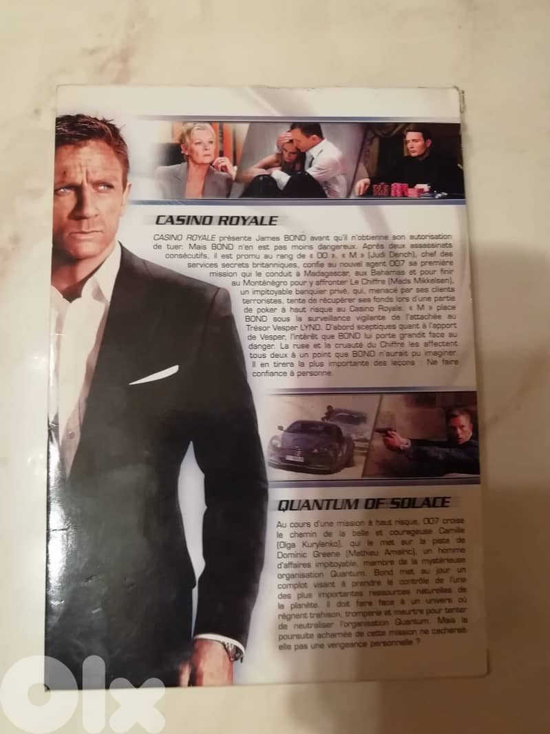 Two Daniel Craig Bond movies box 3