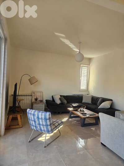 L19177 - Spacious Apartment With Garden For Sale in Choueir