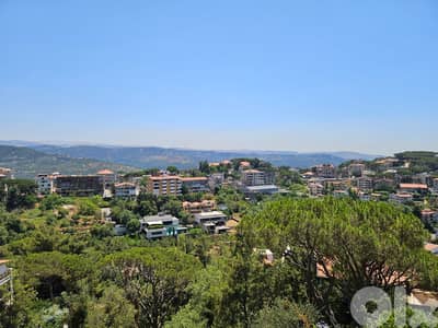 L19179 - Spacious Apartment With Terrace For Rent in Baabdat