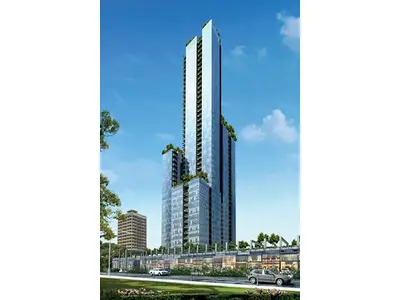 2000$/Sq HIGH FLOOR OFFICE FOR SALE IN TOWER 44 DEKWANEH, (DE-240)