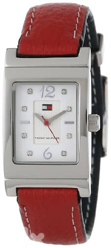 tommy hilfiger Women's 1700161 Red and Navy Reversible Watch 2