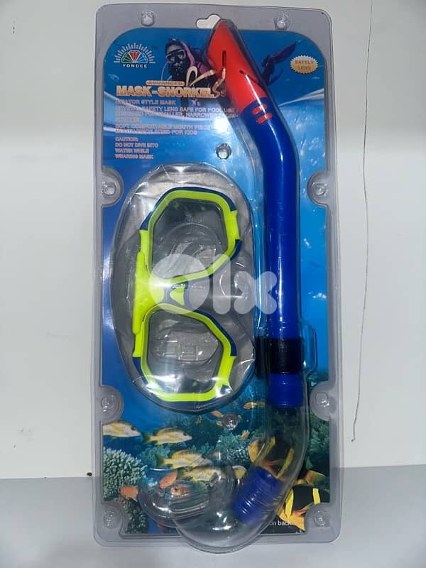 Mask and snorkel 0