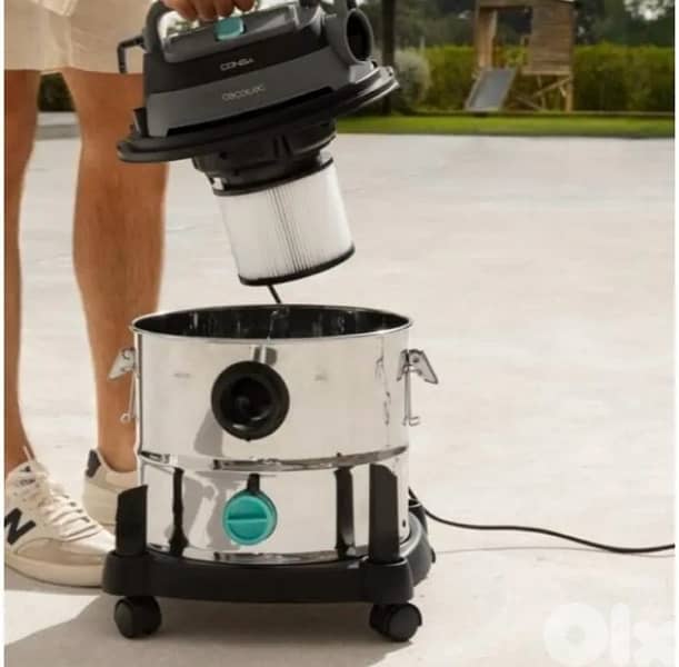 cecotec wet and dry vacuum barrel 3