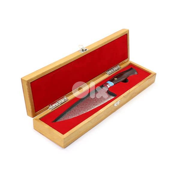 Professional Damascus chef knife sharpener sharpening stones 4