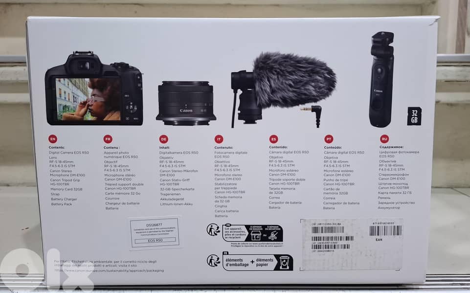 CANON Camera EOS R50 Content Creator Kit Amazing & good offer 0