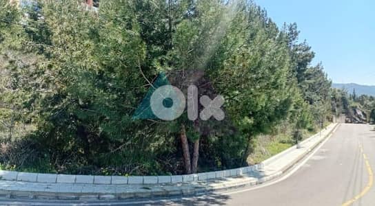 Land +sea view with main Road Frontage 4Sale in Kfour -أرض في الكفور