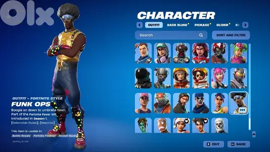 Fortnite stacked og acc