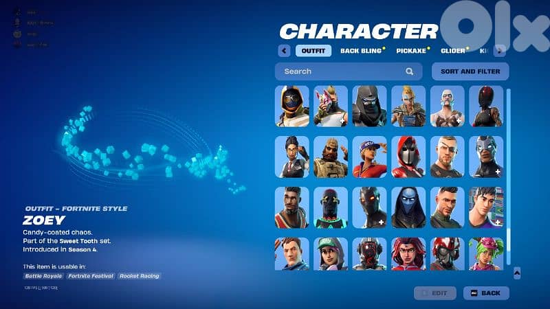 Fortnite stacked og acc 1