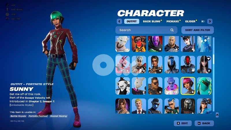 Fortnite stacked og acc 9