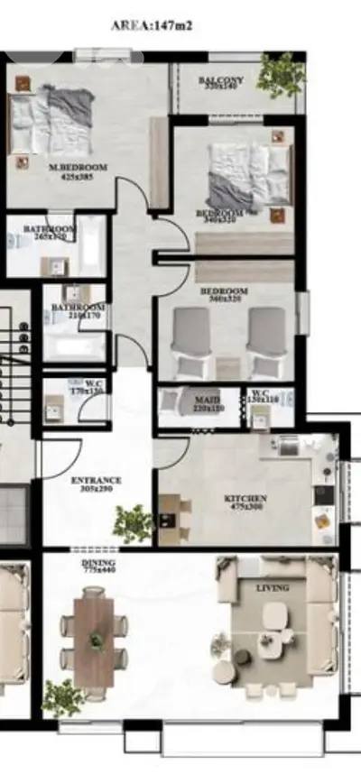 Luxurious Apartment for Sale in Hazmieh.
