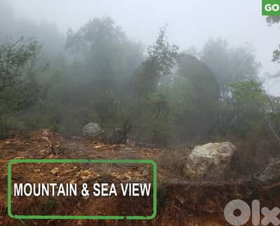 Mountain and sea view -  chahtoul keserwen REF#GO126066