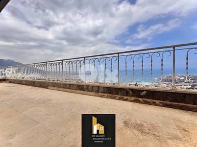 Full Sea View 500m2 Duplex in Kfarhbab+5 Terraces/كفرحباب