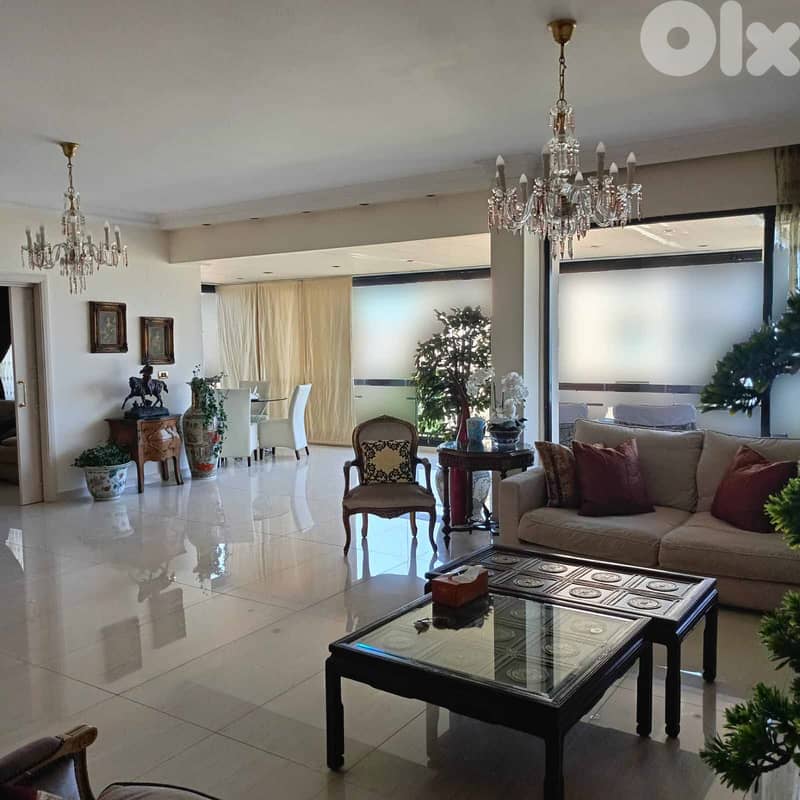 FULLY FURNISHED APT IN MANARA / OPEN SEA VIEW / 4 BEDROOMS (JNR-426) 0