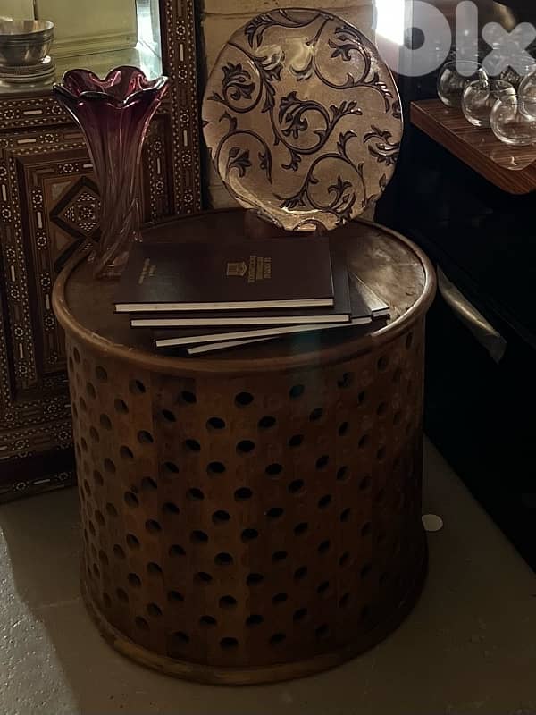 solid wood teak table 2